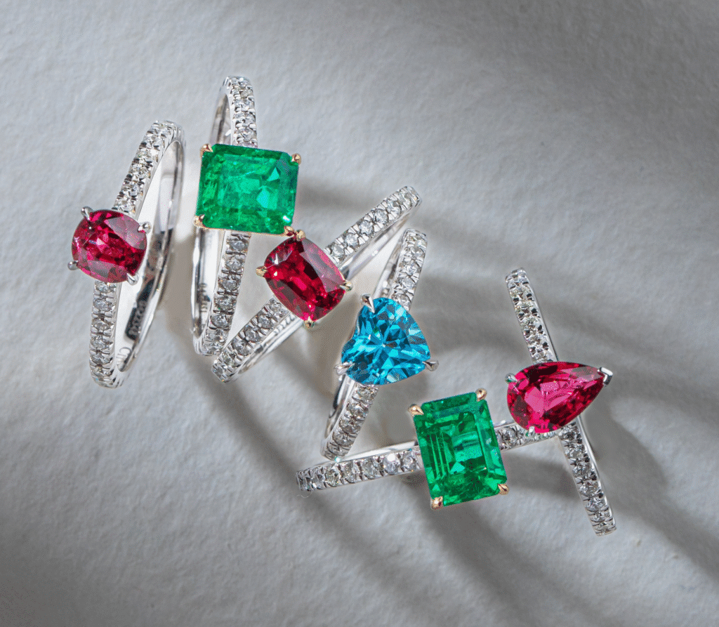 gemstone rings