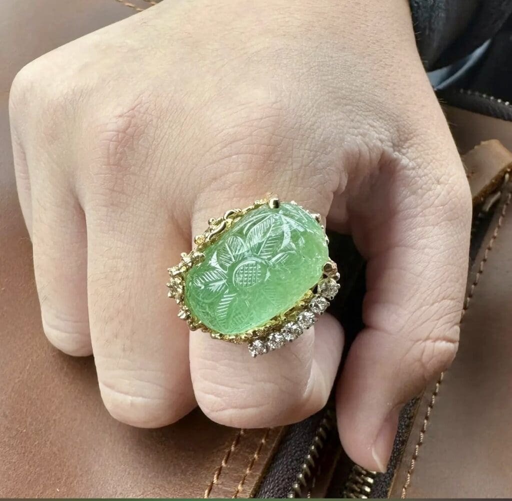 Gemstones and Fine Jewelry at Crown Diamond Jewelers 1 Jade ring
